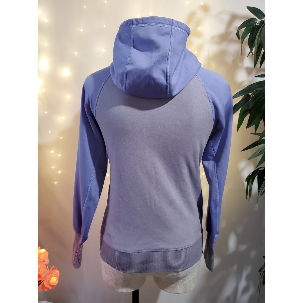 Nike Therma-Fit Fleece Lined Hoodie Women's Size XS Embroidered Logo Purple - Picture 4 of 8